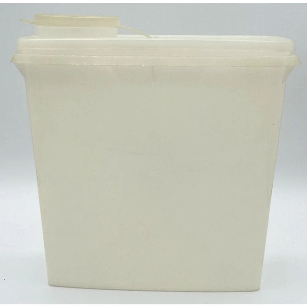 Vintage‎ Tupperware Cereal Keeper Container 469-2 with Lid Clear SKU U188